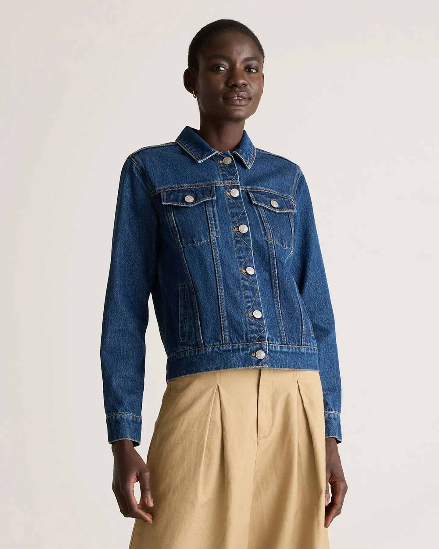 100% Organic Cotton Denim Jacket