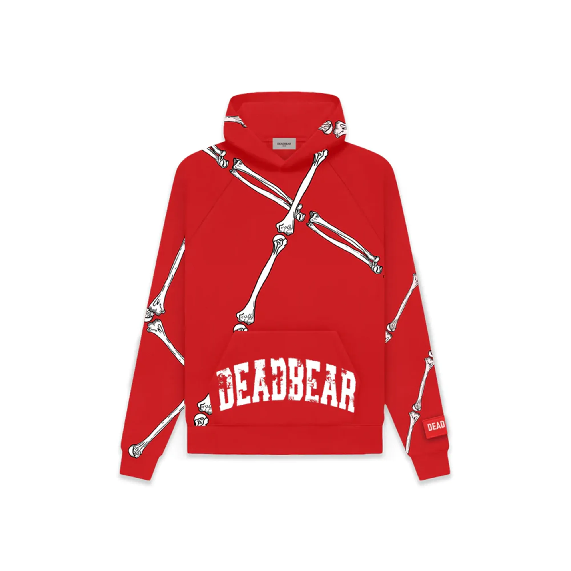 Bare Bone Hoodie Red