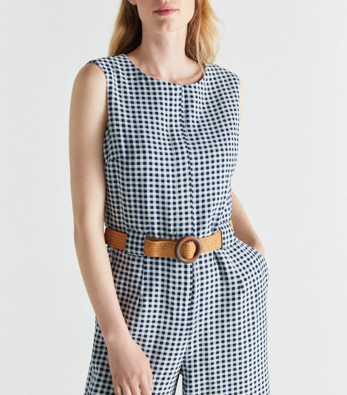 Belted Jumpsuit Multi