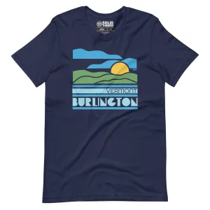 Burlington, VT Sunset Soft Style T-Shirt