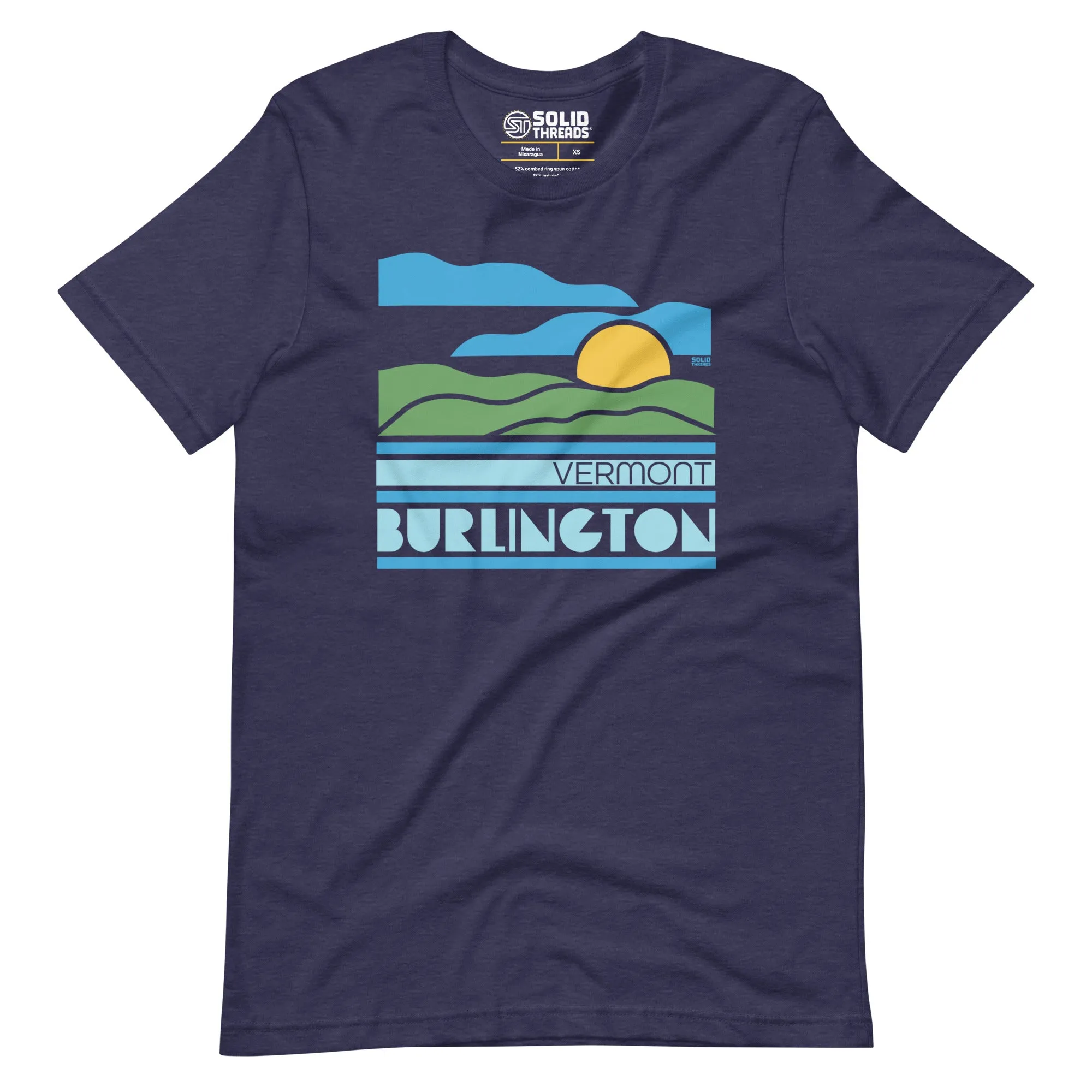 Burlington, VT Sunset Soft Style T-Shirt
