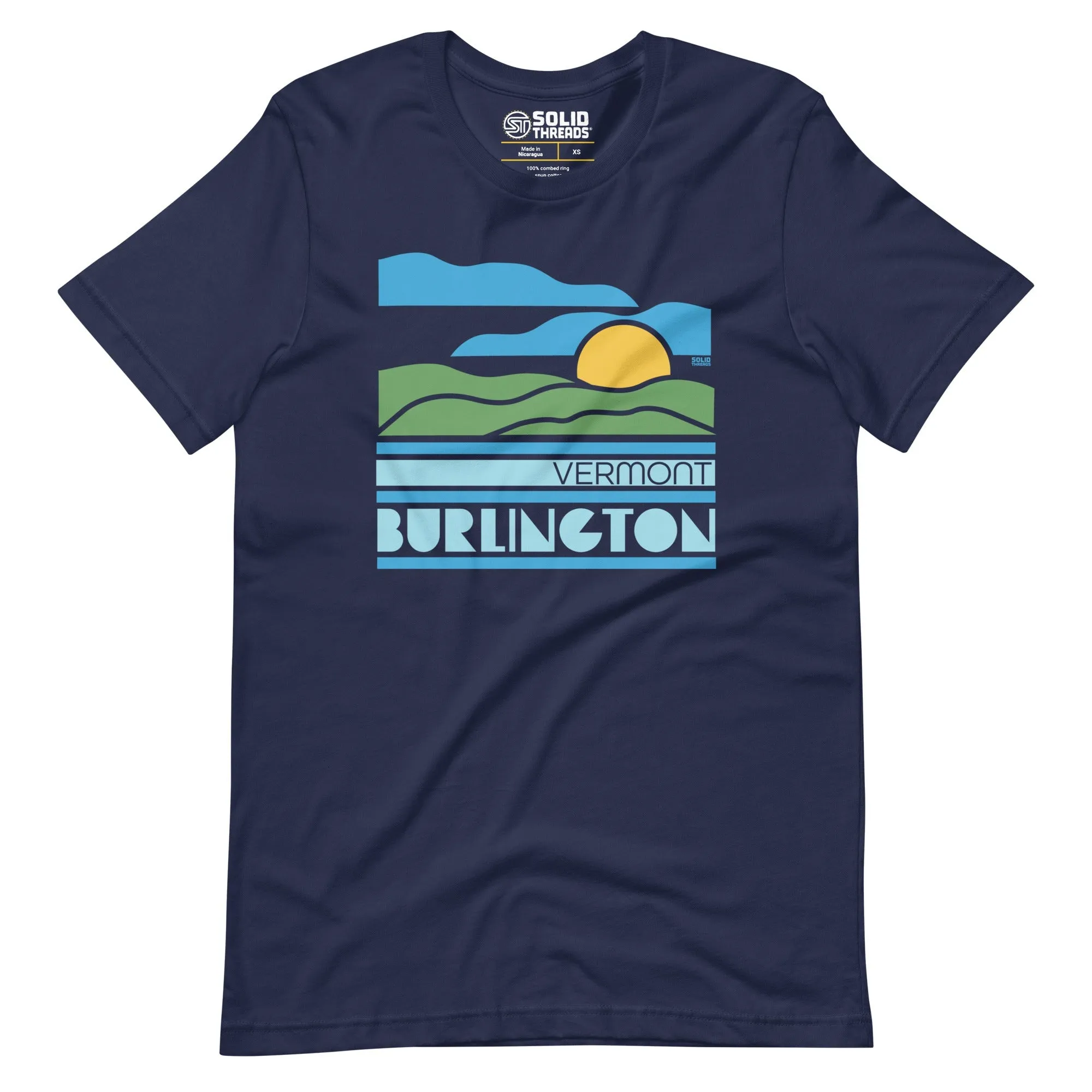 Burlington, VT Sunset Soft Style T-Shirt