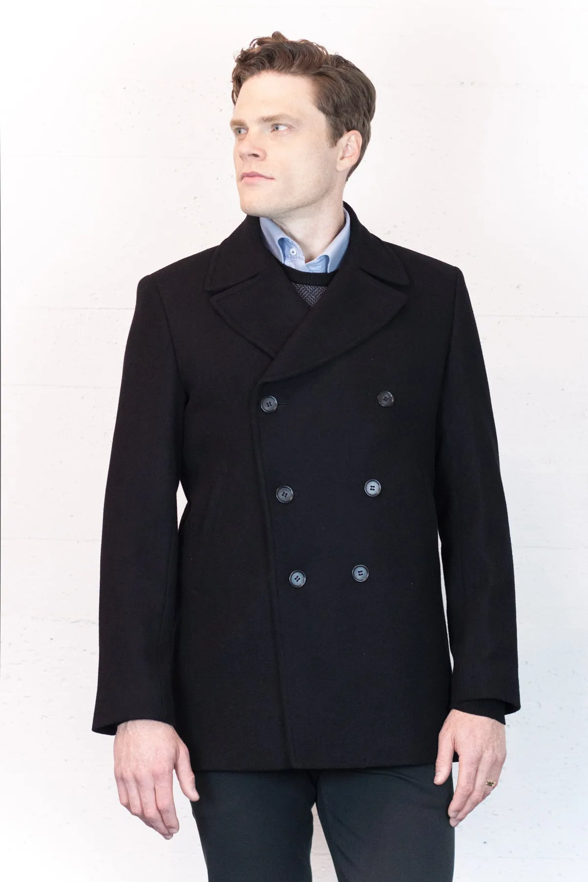Coat DB Black Trench