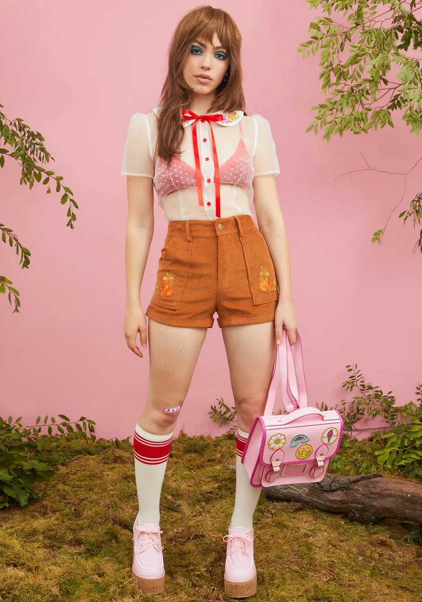 Cottage Cutie Button Up Blouse