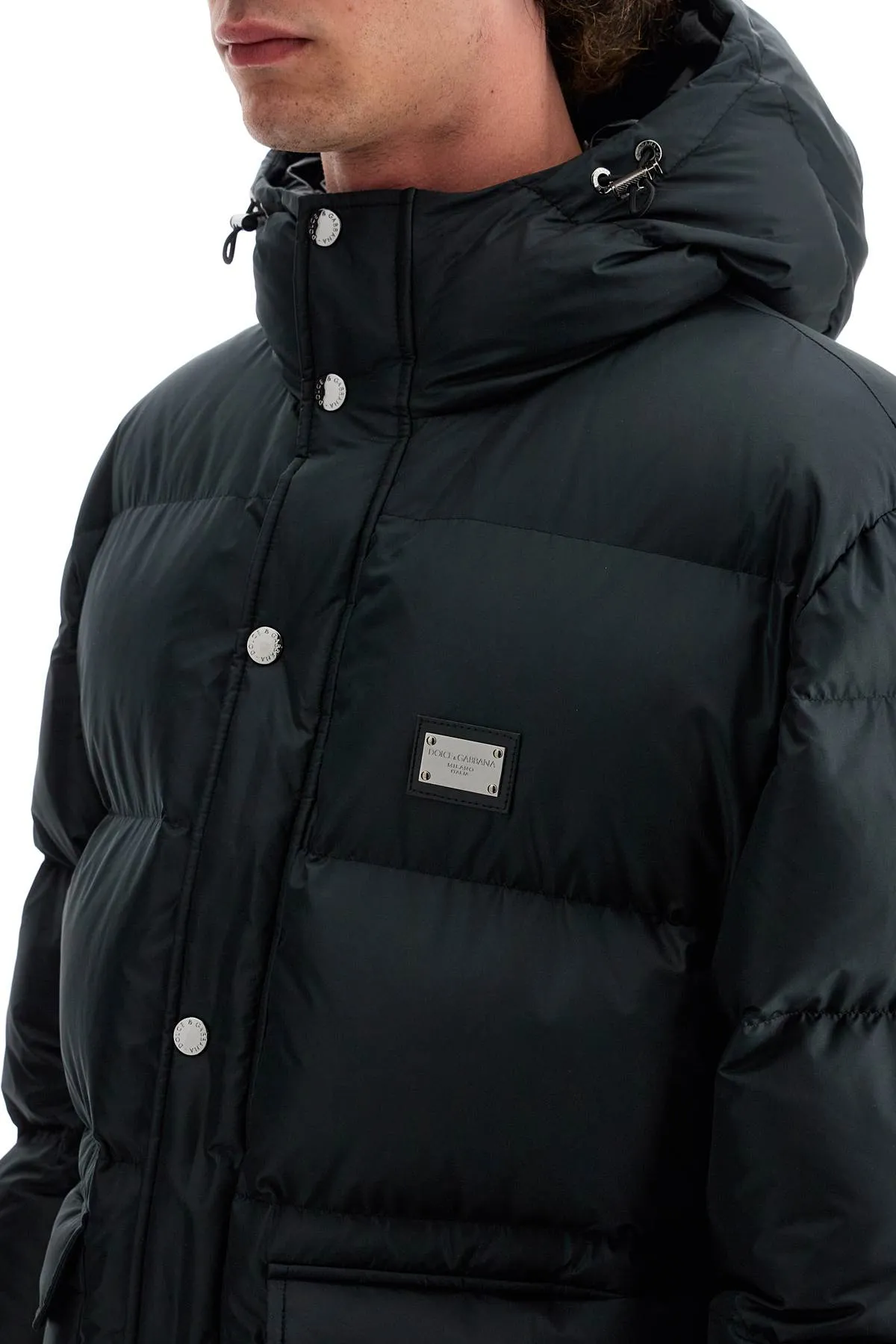 Dolce & Gabbana Padded Jacket With Hood