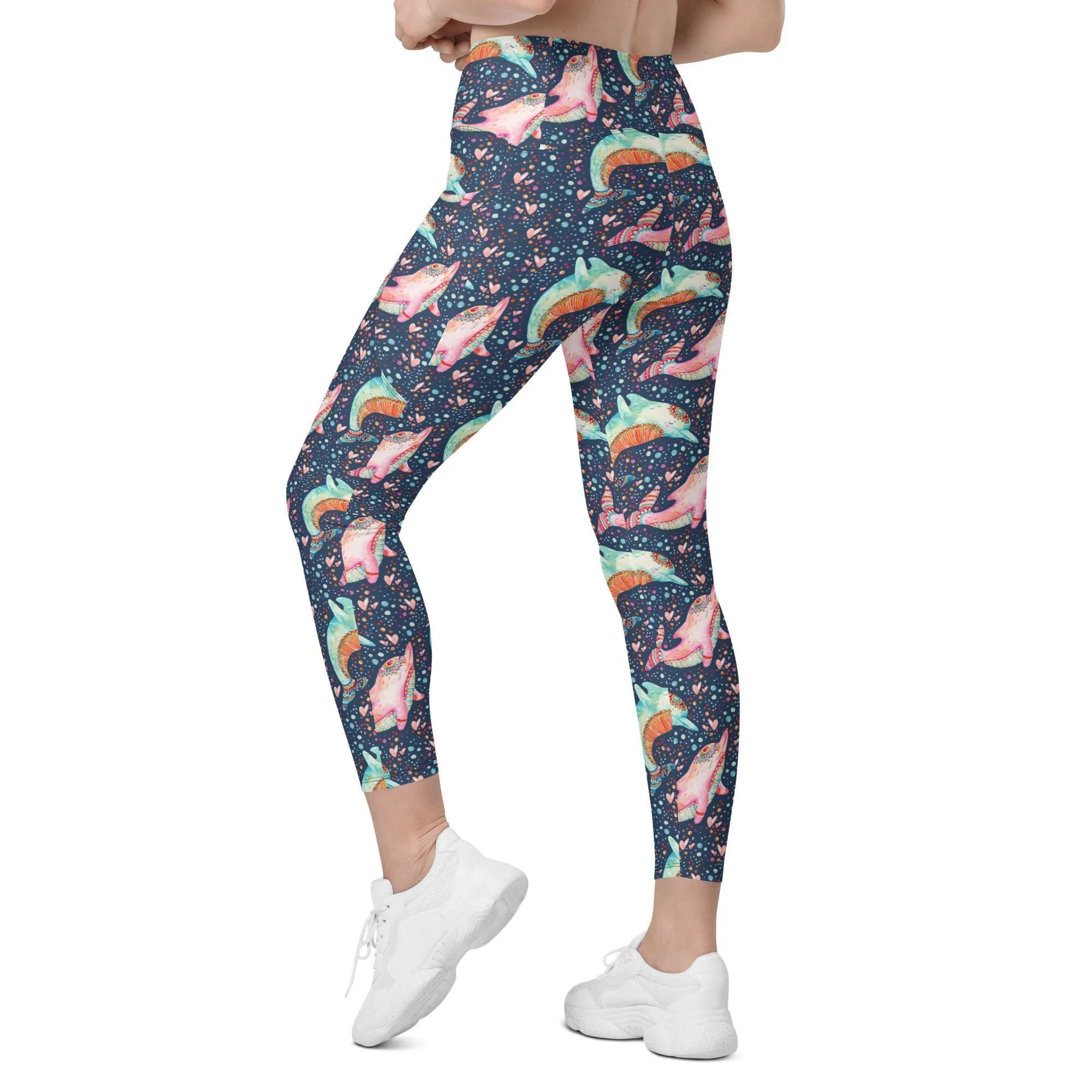 Dolphin Leggings With Pockets