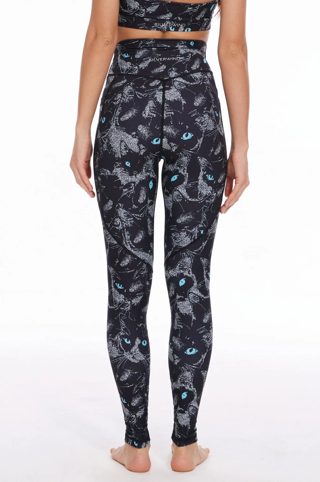 Fantastic Cat High-waisted Leggings
