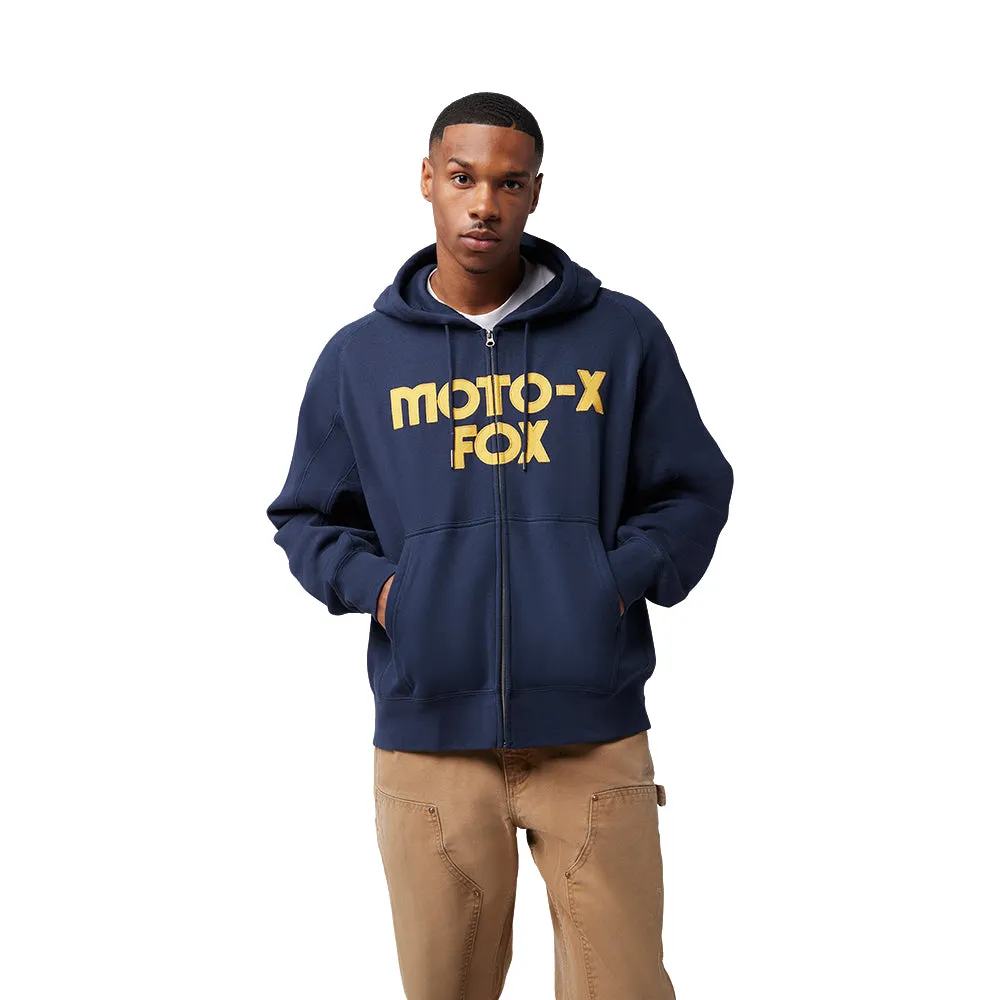 FOX MOTO-X OVERSIZED FLEECE ZIP HOODY [MIDNIGHT]