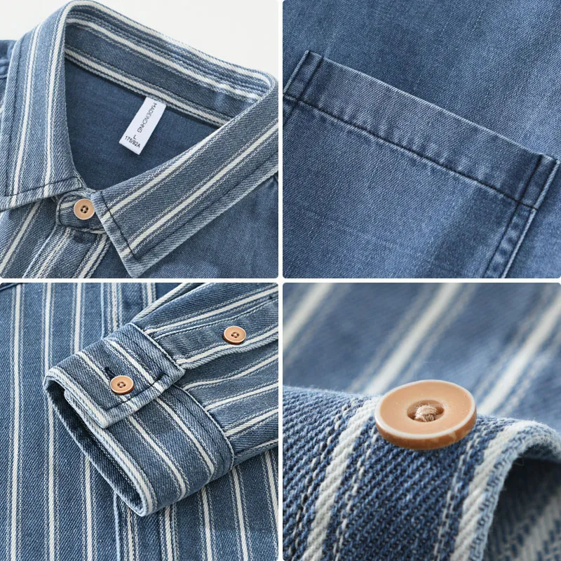 Frank Hardy Casual Denim Shirt