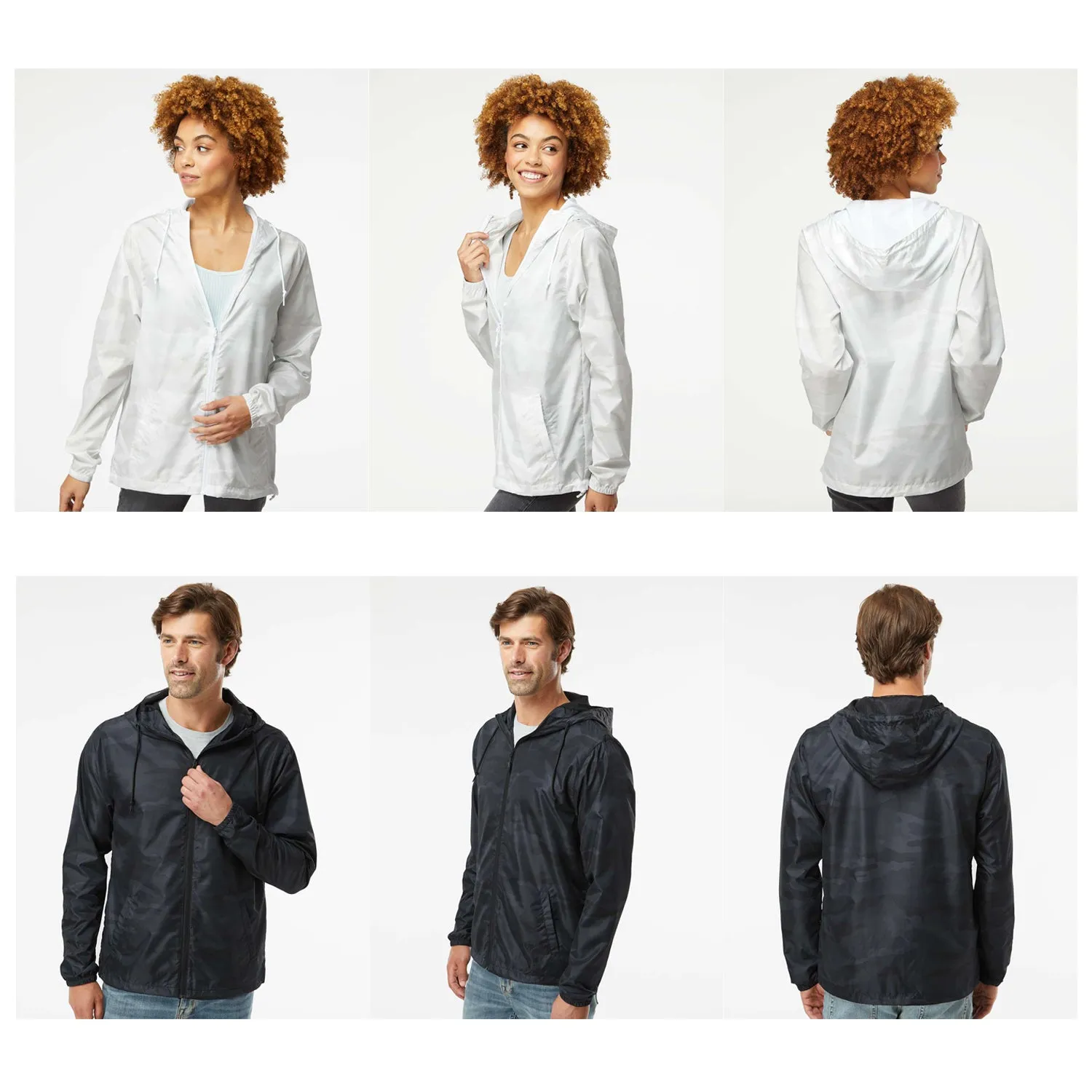 Georgia State Windbreaker - Lightweight Full Zip