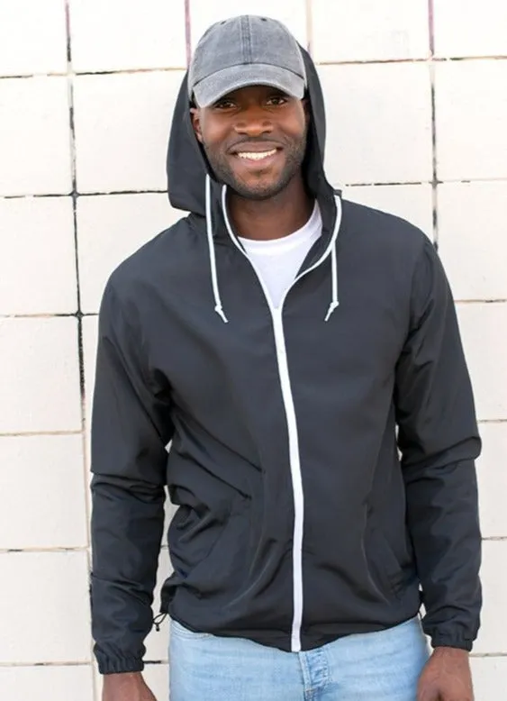 Georgia State Windbreaker - Lightweight Full Zip