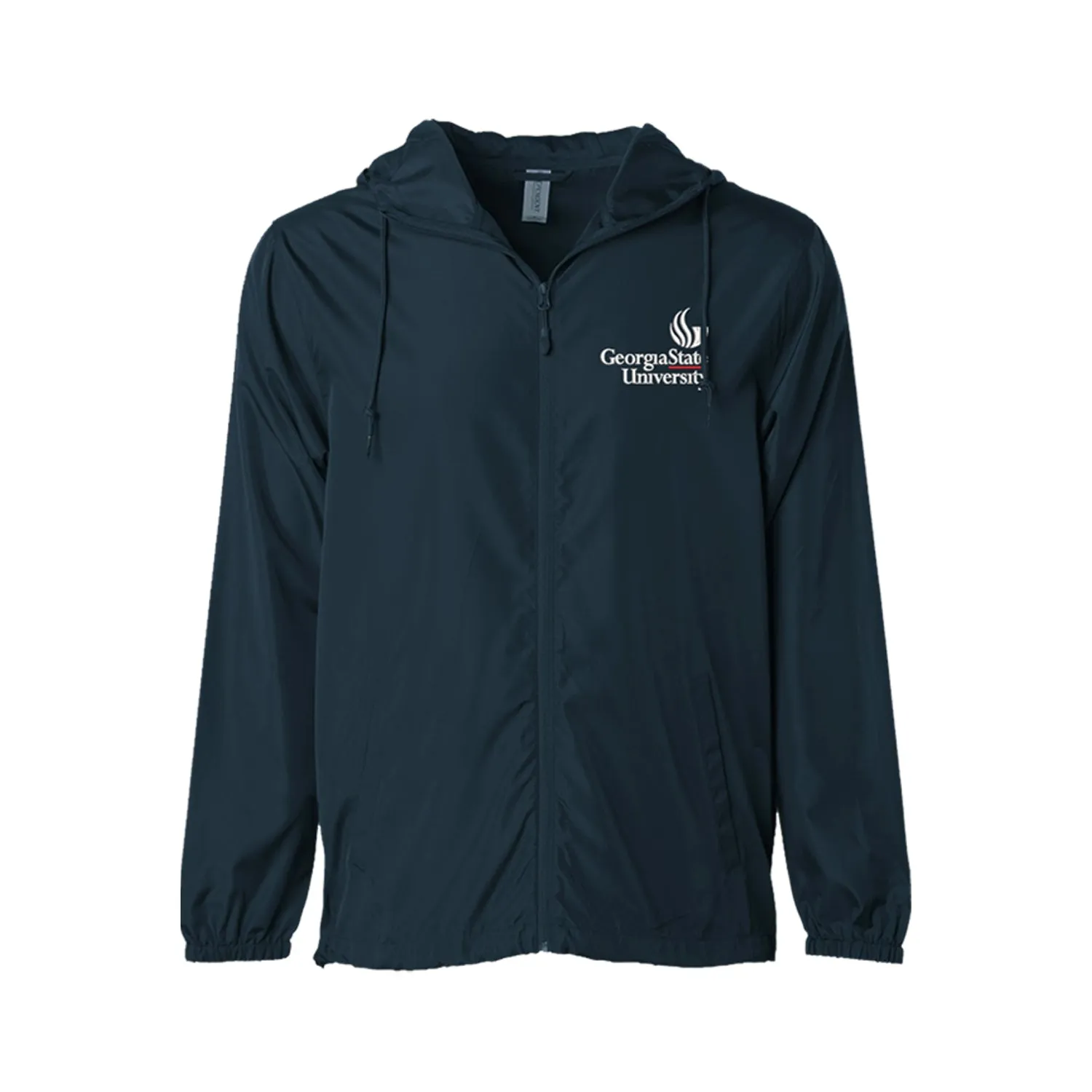 Georgia State Windbreaker - Lightweight Full Zip