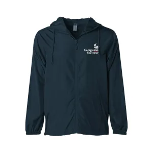 Georgia State Windbreaker - Lightweight Full Zip