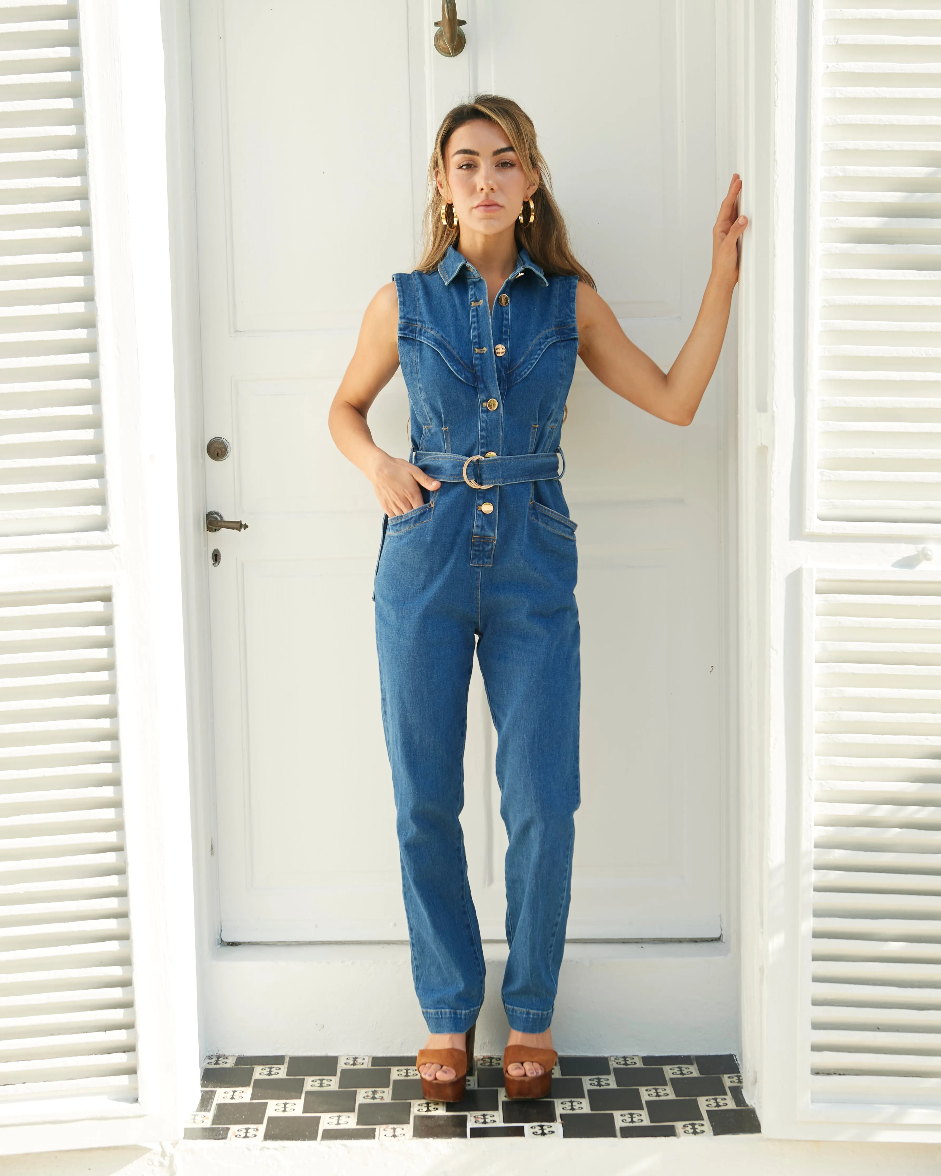 Harley Denim Jumpsuit