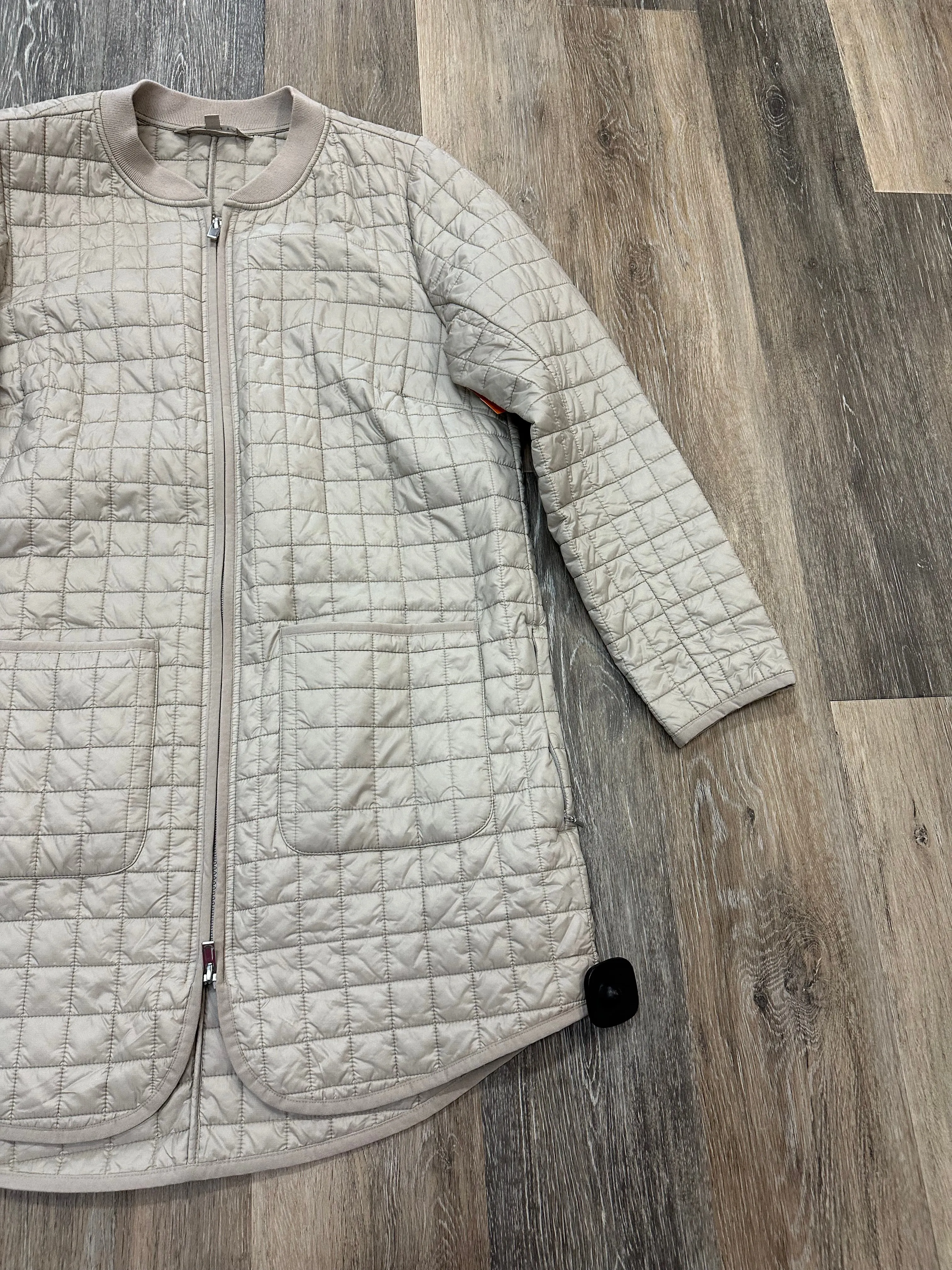 Jacket Puffer & Quilted By Athleta In Beige, Size: M