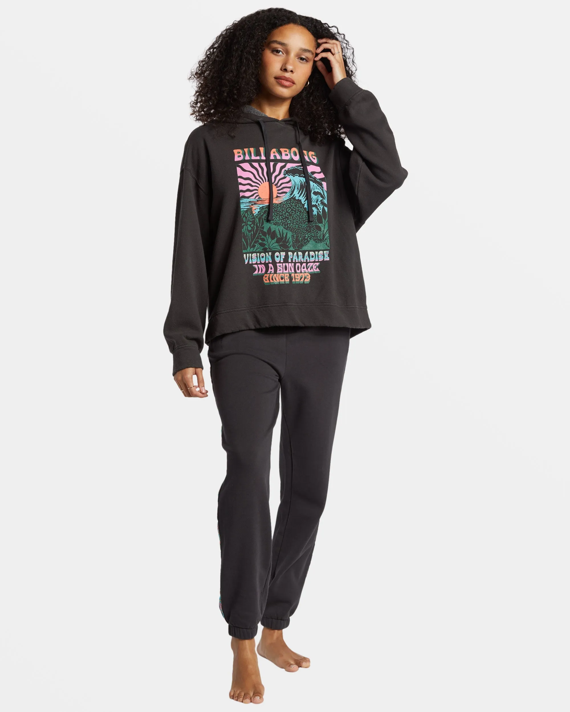 Keep It Up Pullover Hoodie - Black Sands