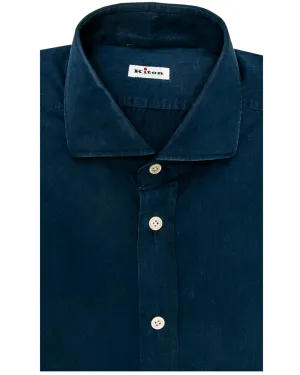 Medium Blue Wash Denim Shirt