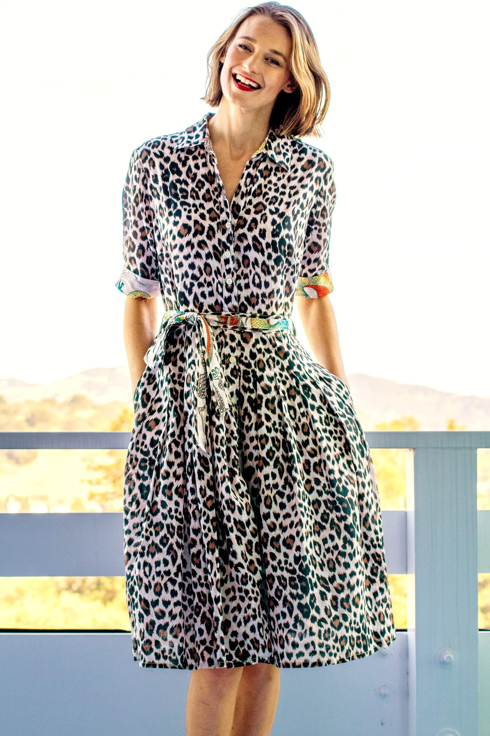 Mrs Maisel Dress - Cheetah Print
