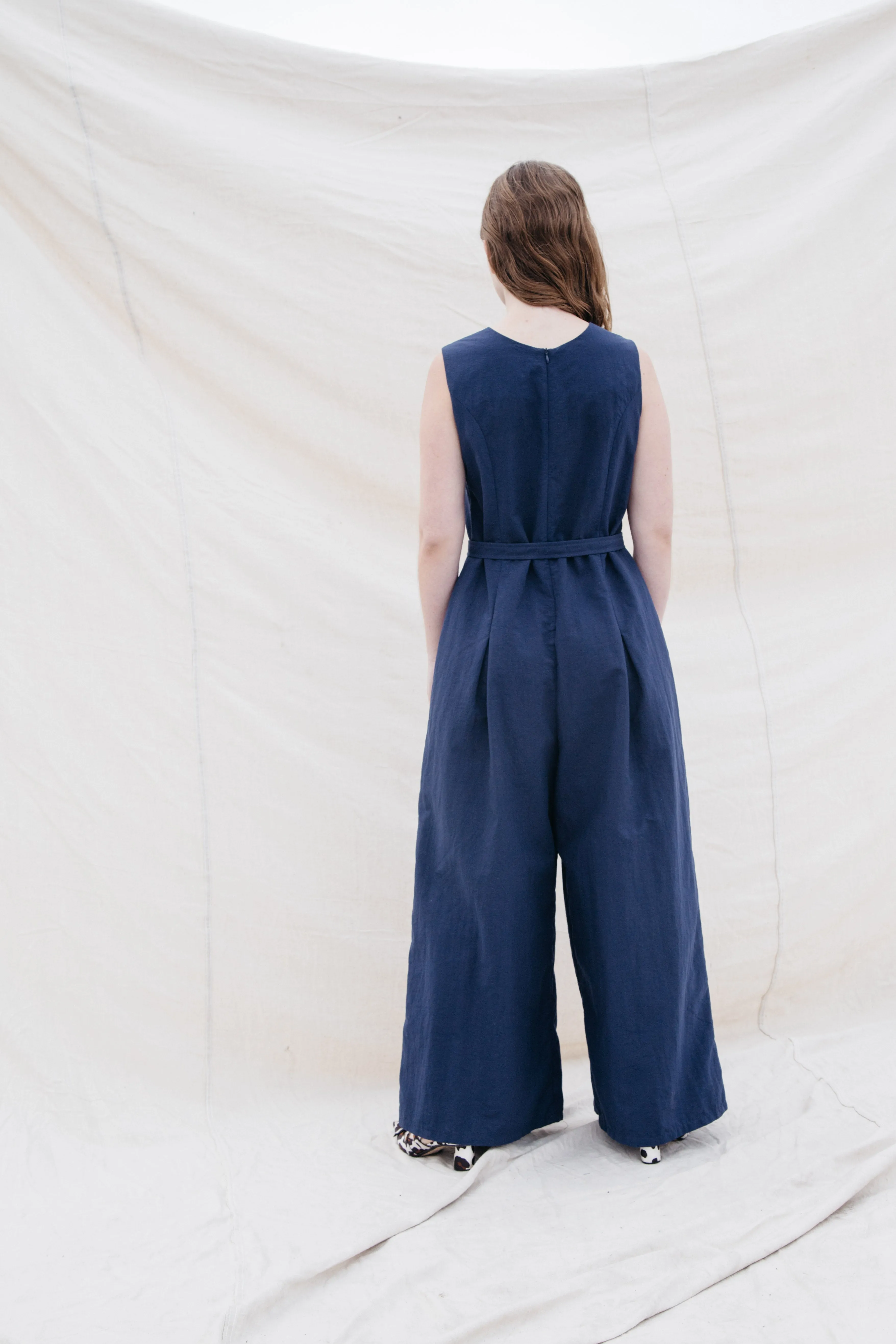 Nella Jumpsuit - Navy
