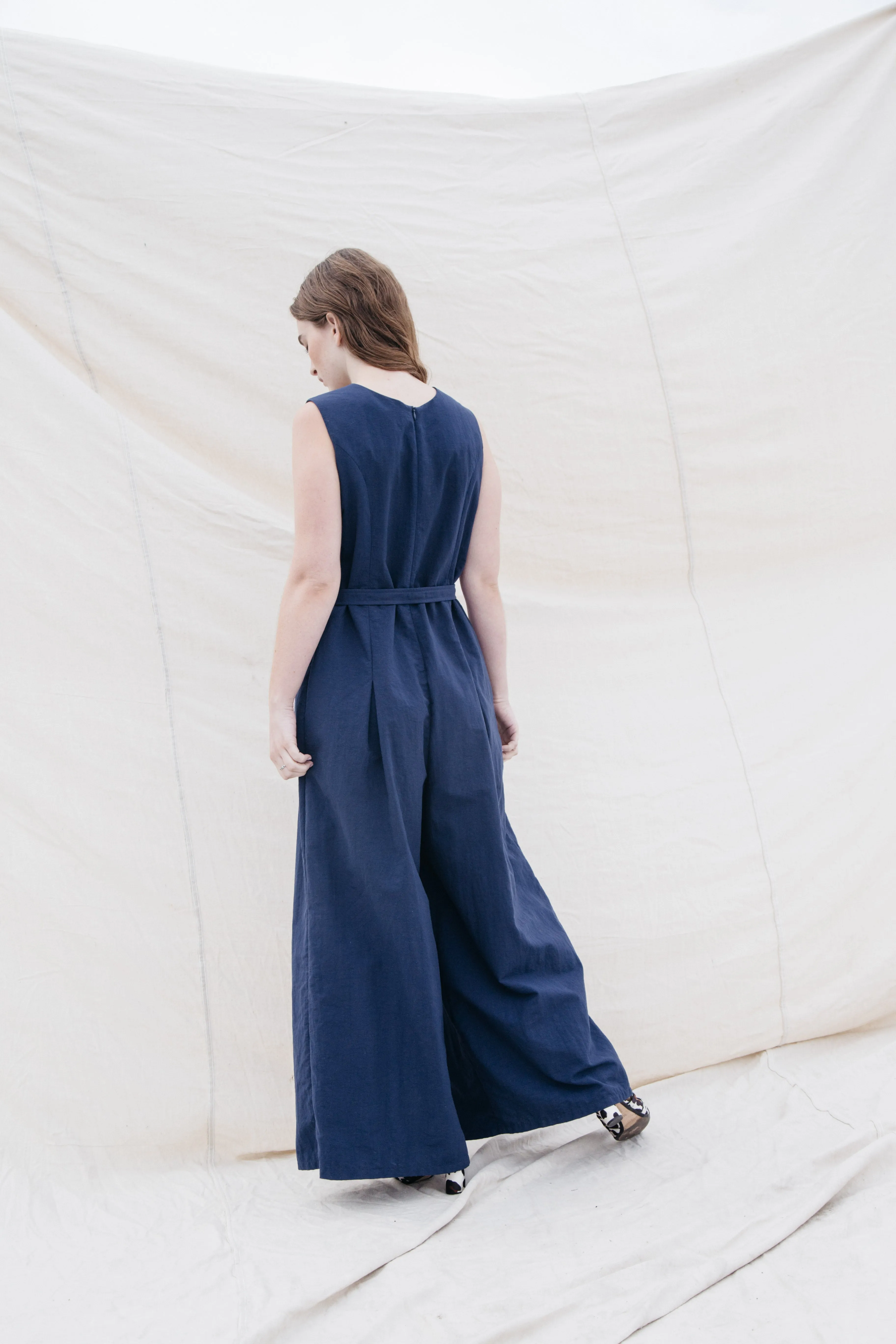 Nella Jumpsuit - Navy