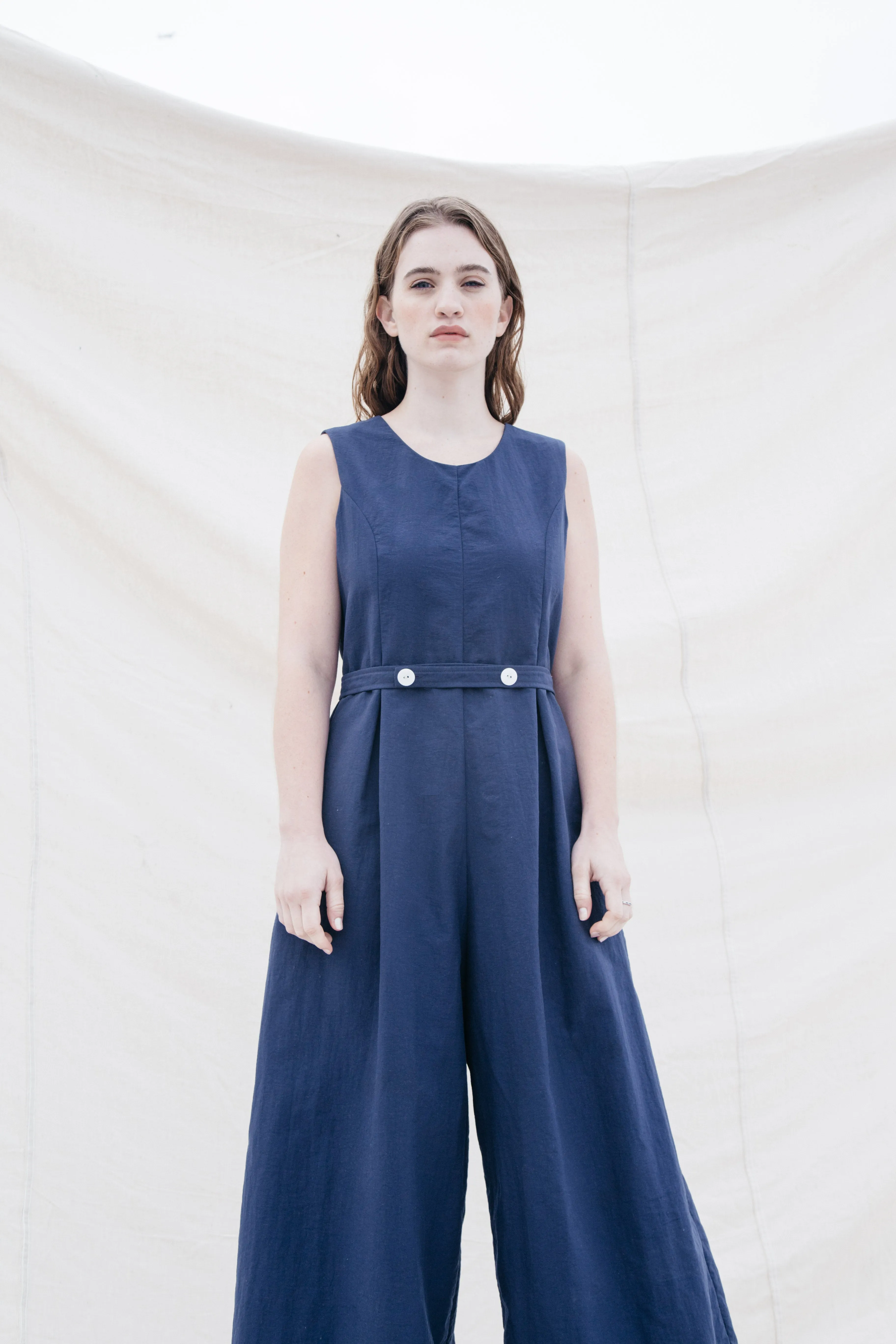 Nella Jumpsuit - Navy