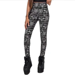 Ouija Board High Waisted Leggings