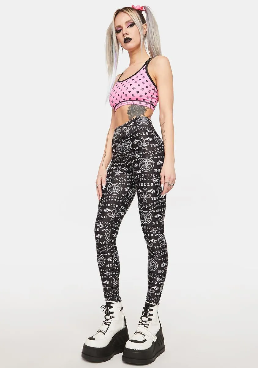 Ouija Graphic Leggings