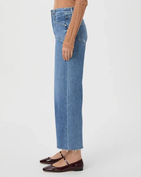 Paige Anessa W/ Set In Pockets   Raw Hem, Sunnie Distressed