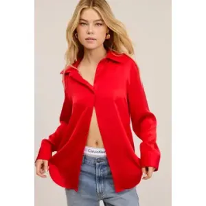 Paris Satin Blouse