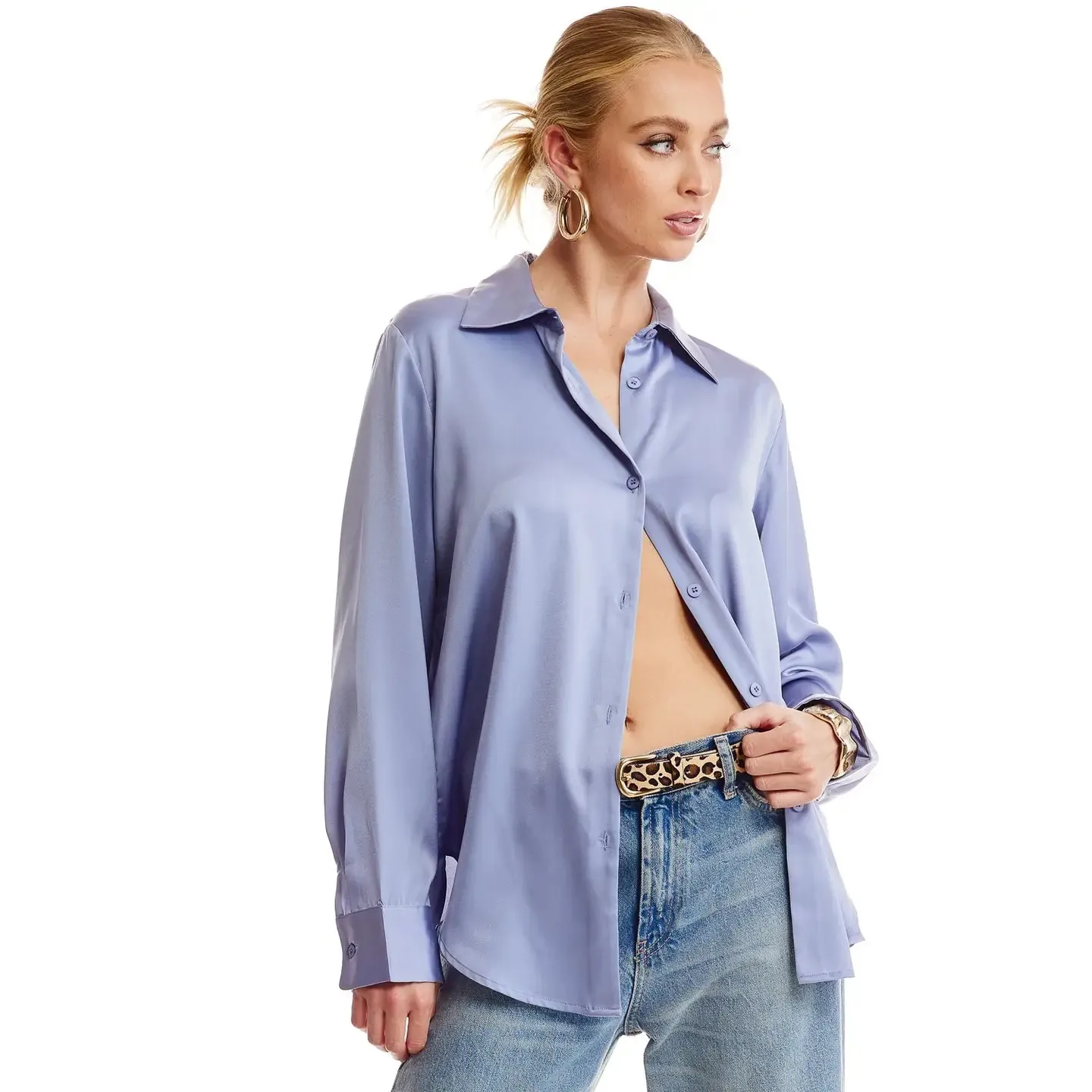 Paris Satin Blouse