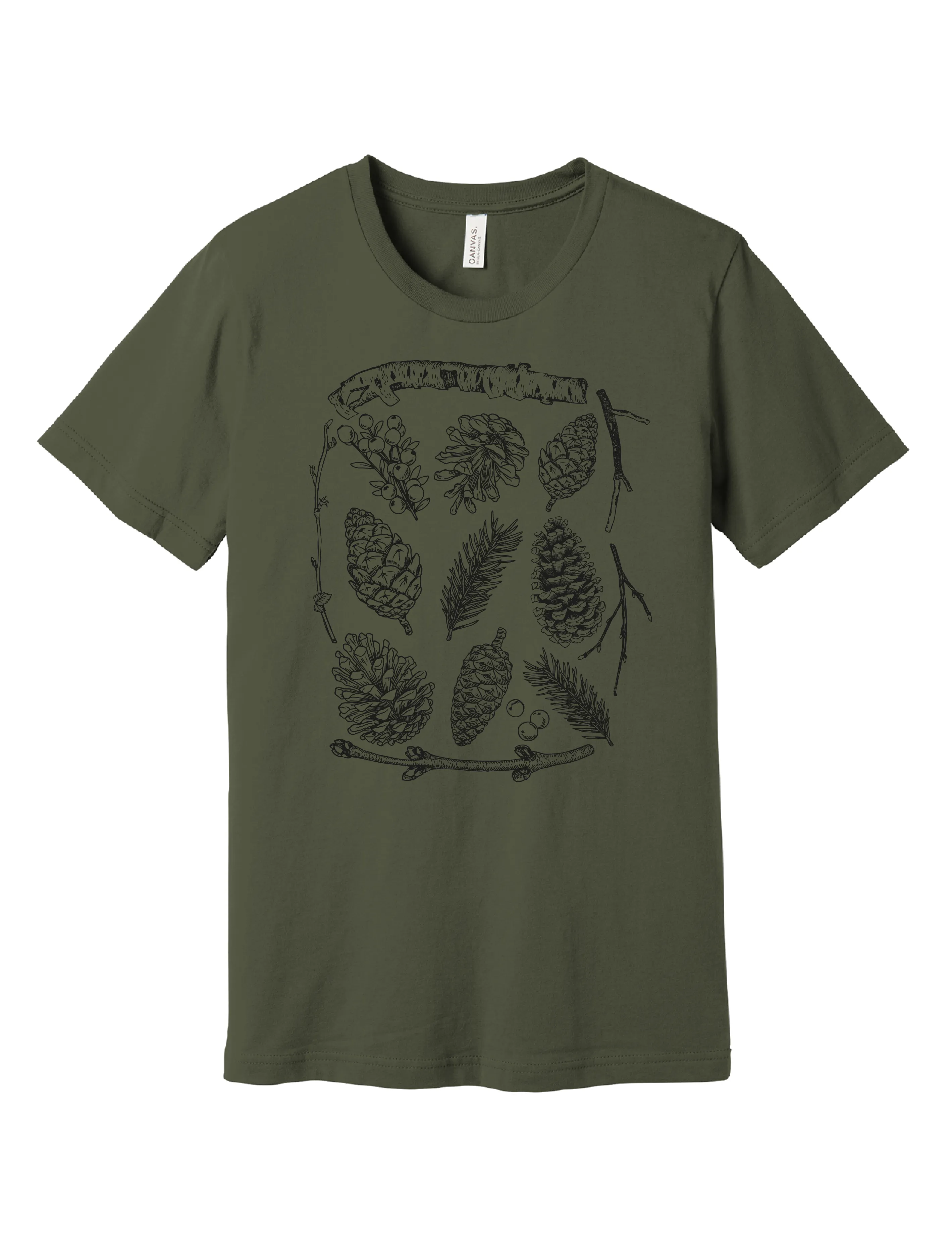Pinecones · Cotton T-Shirt