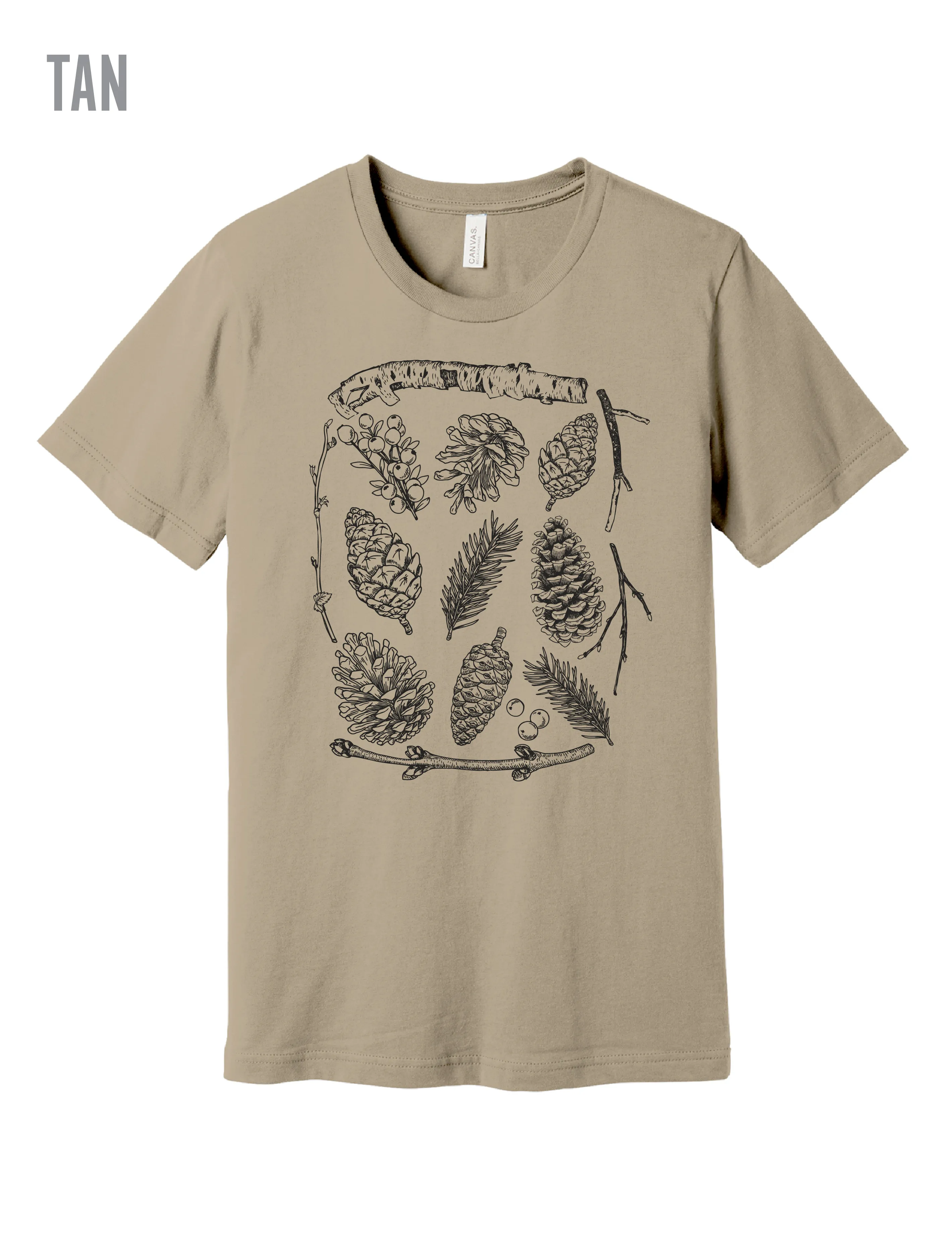 Pinecones · Cotton T-Shirt