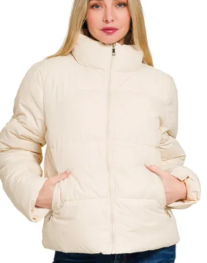 Quilted Puffer Jacket