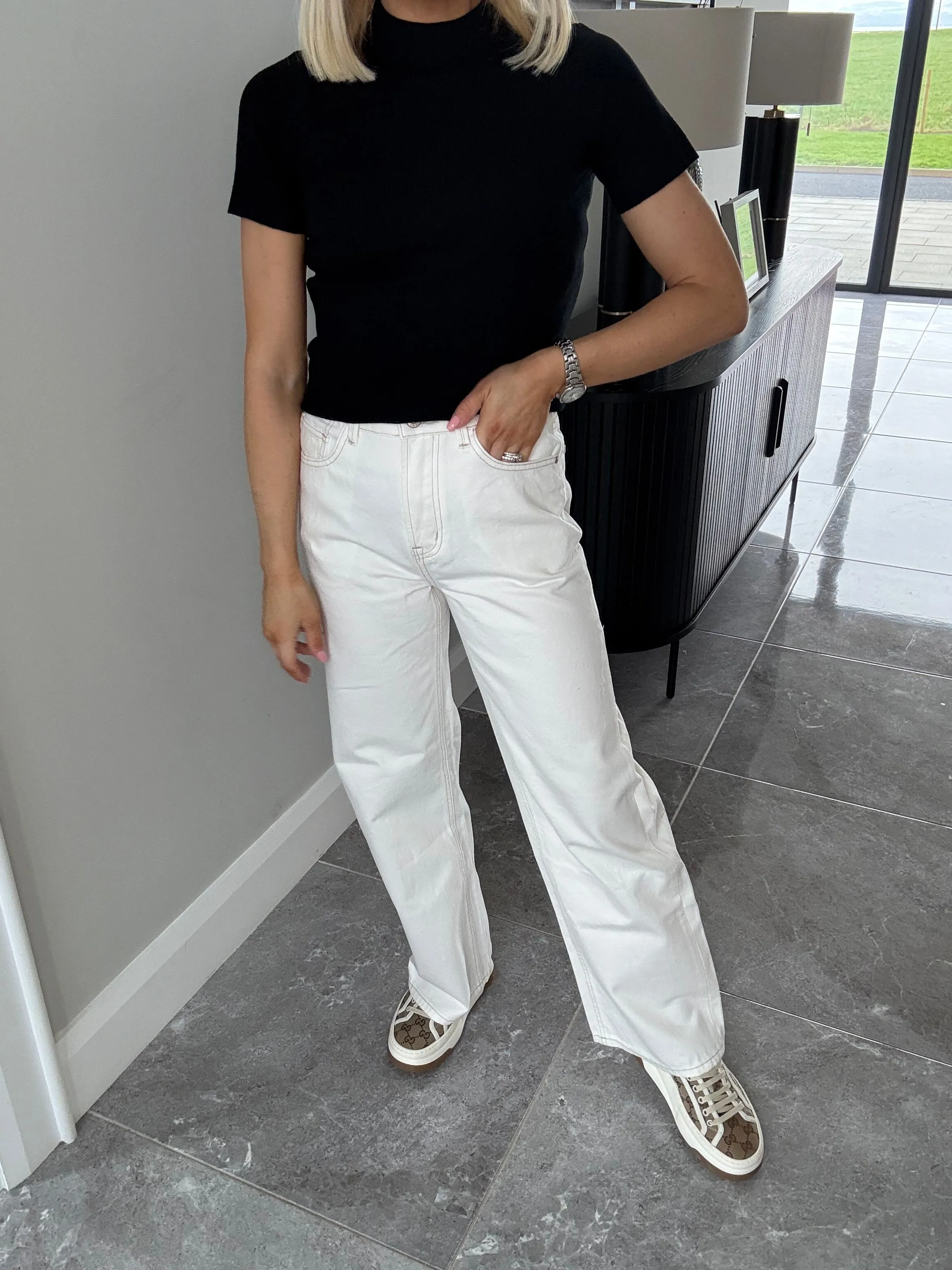 Raphael Jeans White