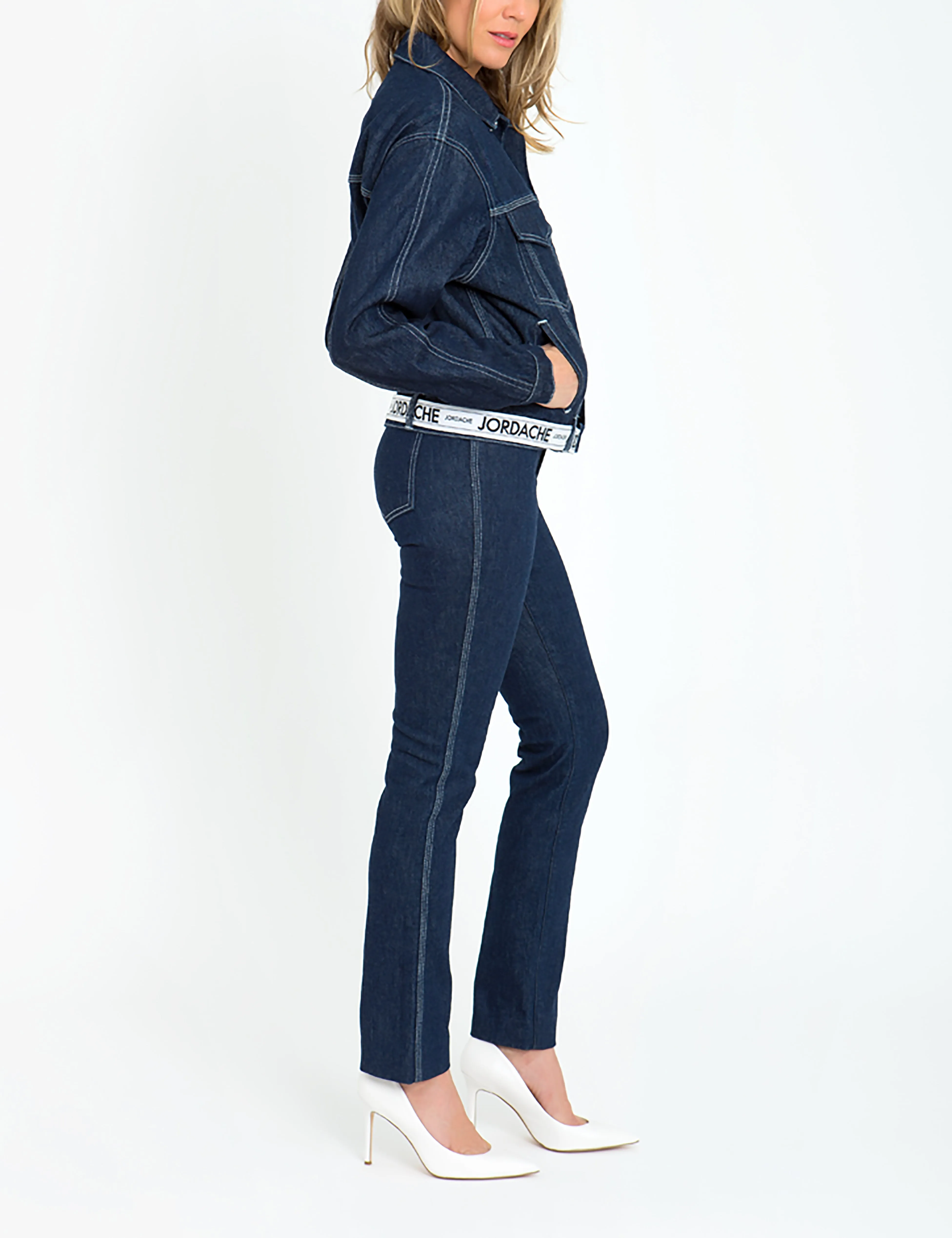 Rinse Cropped Jacket