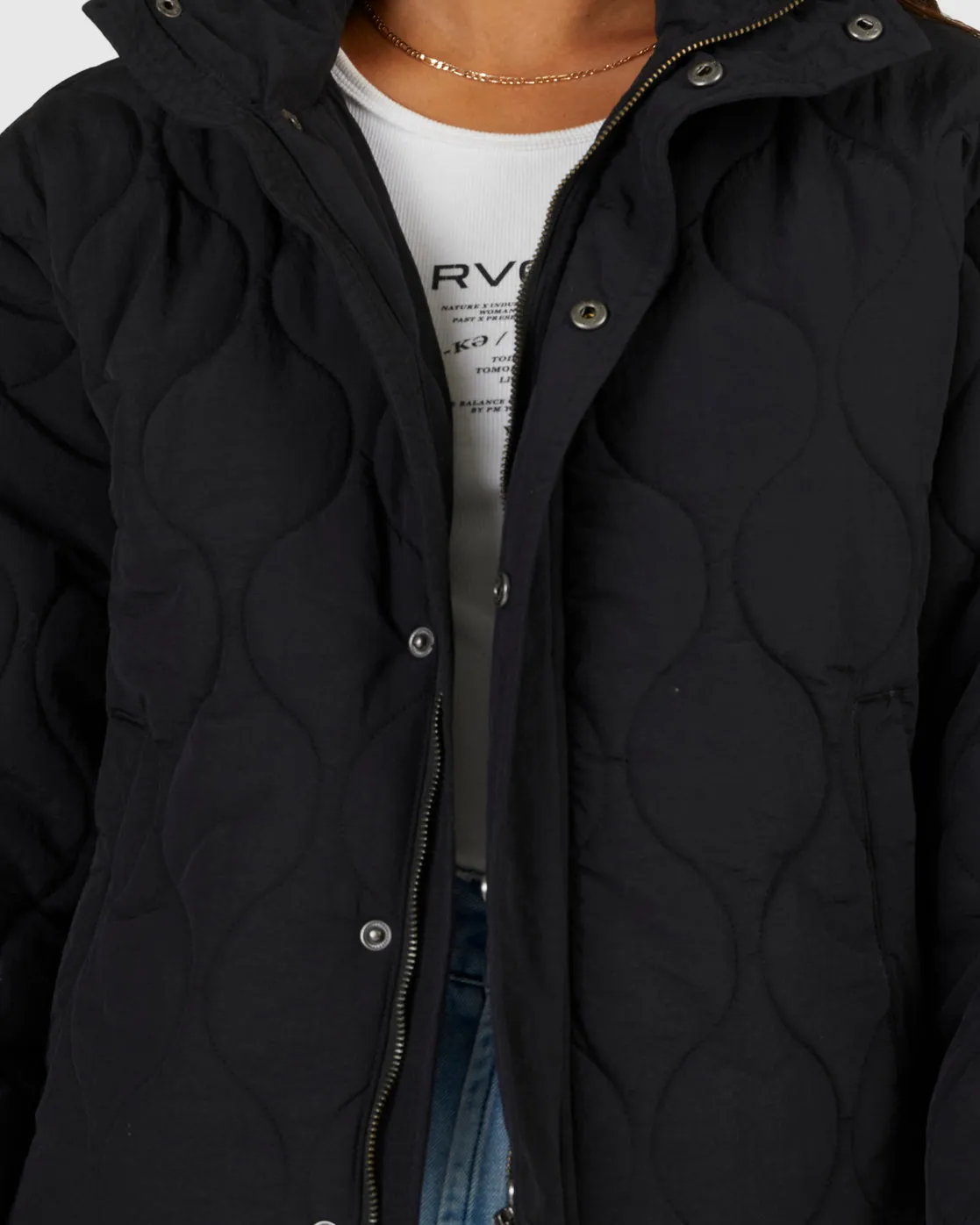 RVCA Eezeh Quilted Puffer Jacket
