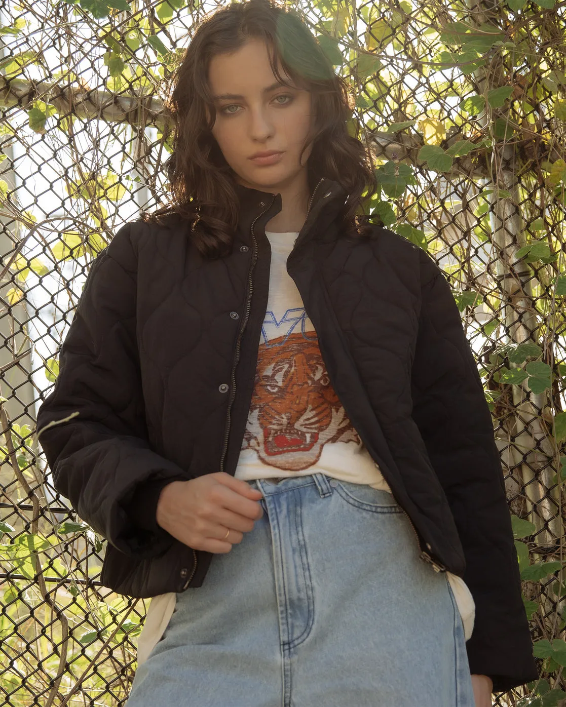 RVCA Eezeh Quilted Puffer Jacket