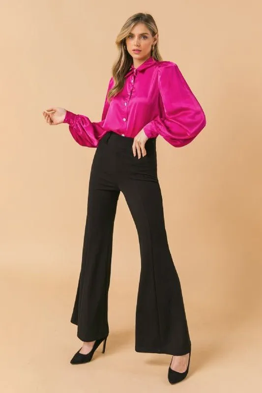 She’s Jealous Satin Top