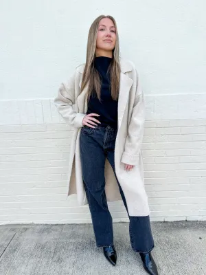 Soft Classic Knit Trench