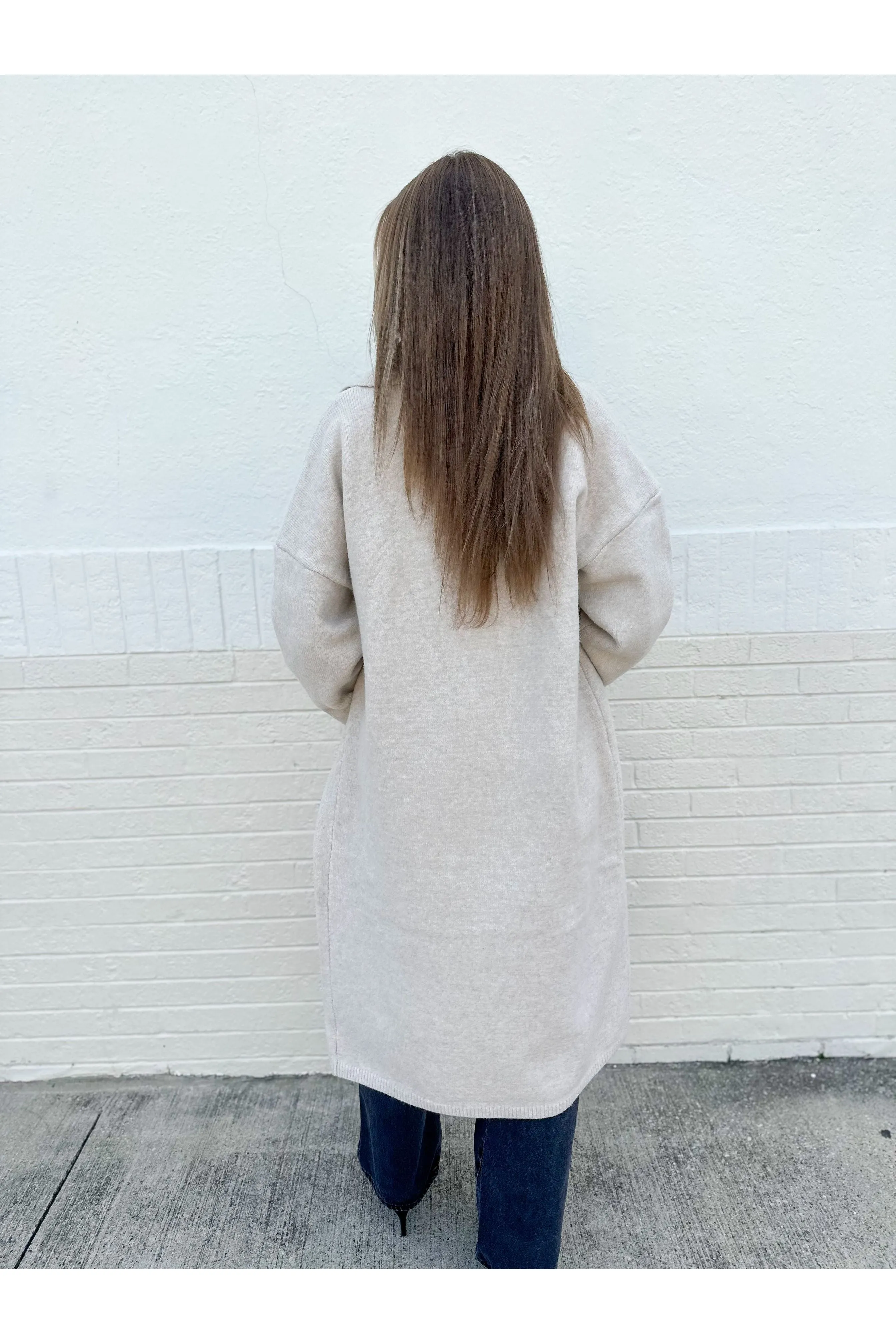 Soft Classic Knit Trench