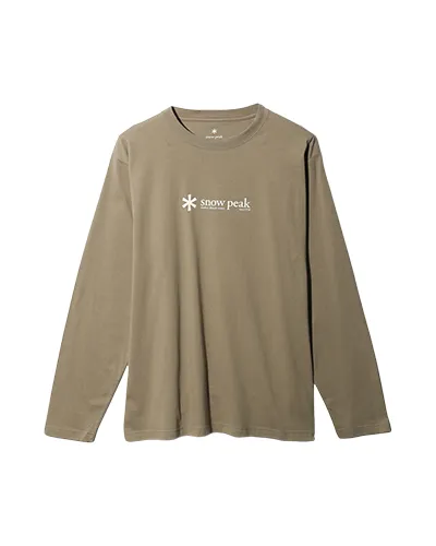 Soft Cotton Logo Long Sleeve T-Shirt
