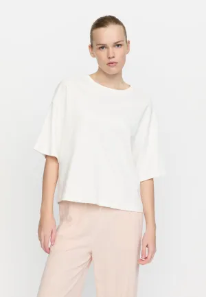 SRHella Wide T-shirt GOTS - Snow White