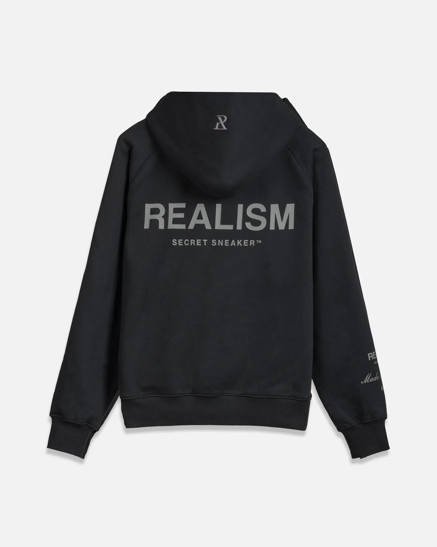 SSS REALISM RADIANT ZIP HOODIE BLACK
