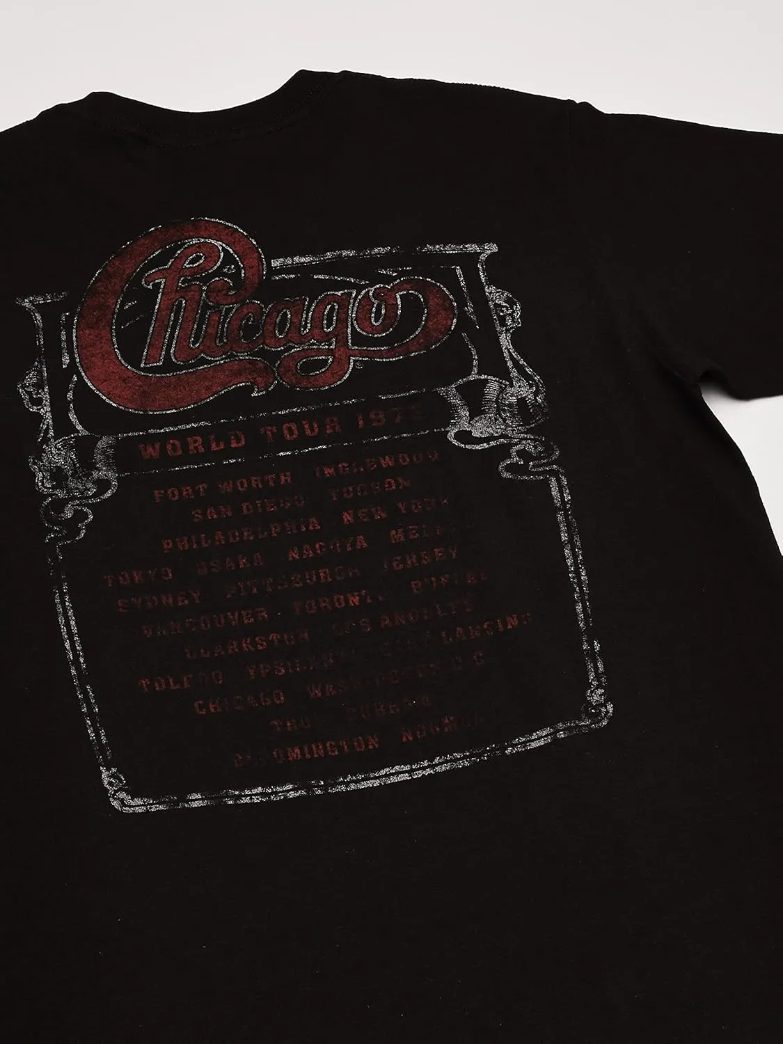 Standard Chicago Tour '72 Logo Mens Soft T-Shirt