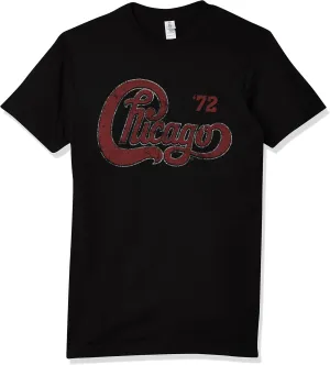 Standard Chicago Tour '72 Logo Mens Soft T-Shirt
