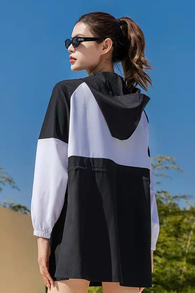 Sun Protection Lightweight Hoodie Windbreaker