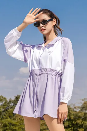 Sun Protection Lightweight Hoodie Windbreaker