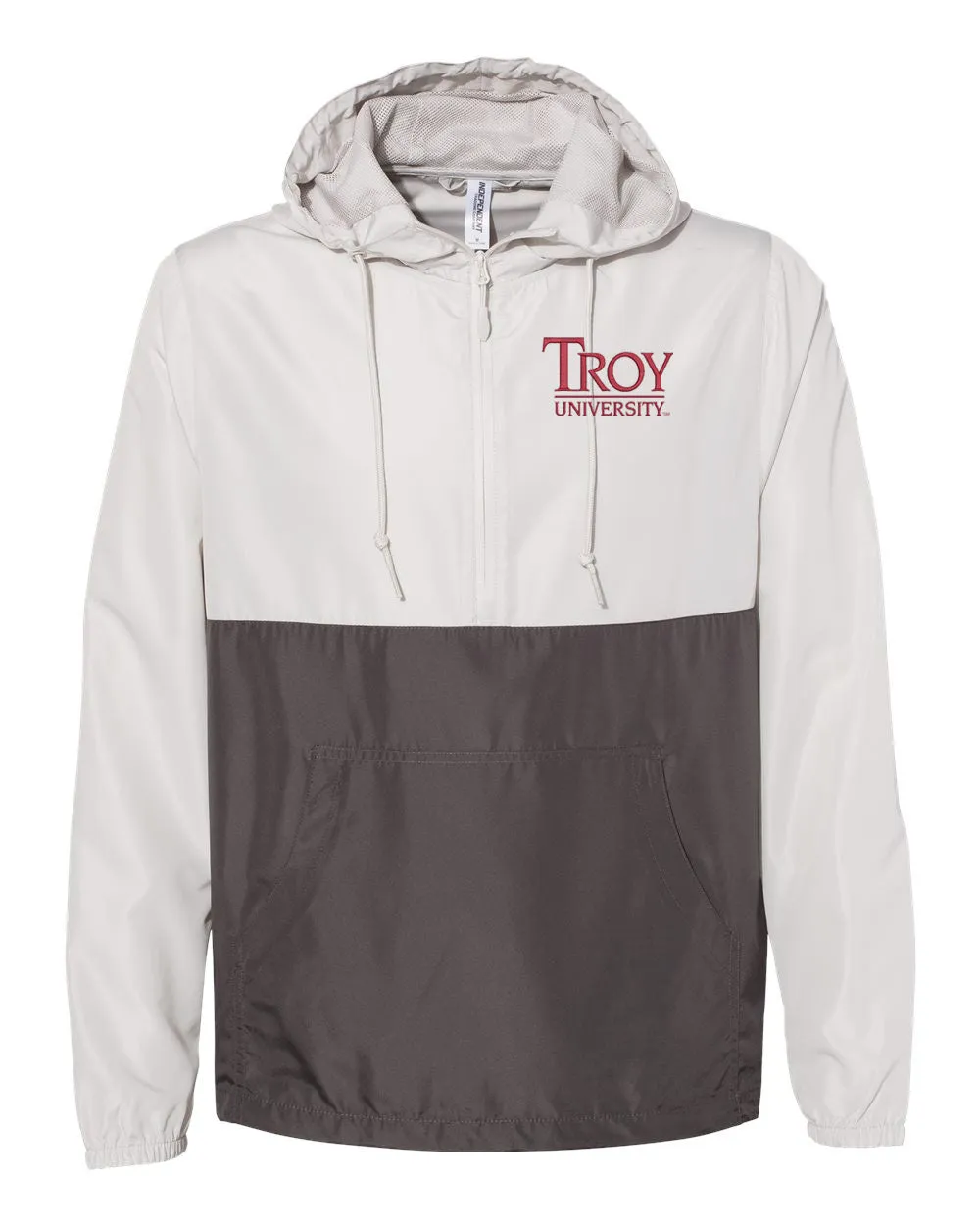 Troy University Lightweight Windbreaker Pullover Jacket
