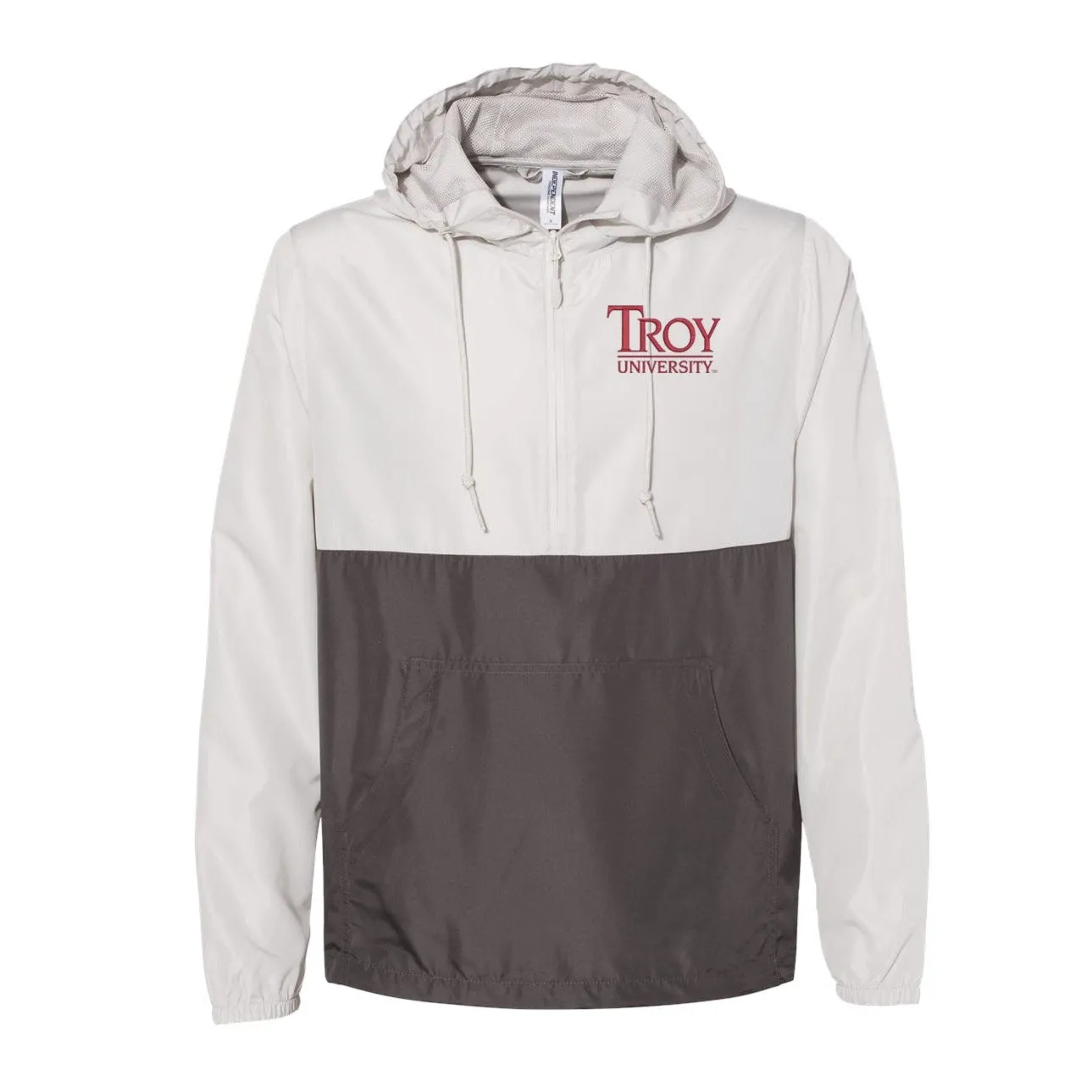 Troy University Lightweight Windbreaker Pullover Jacket