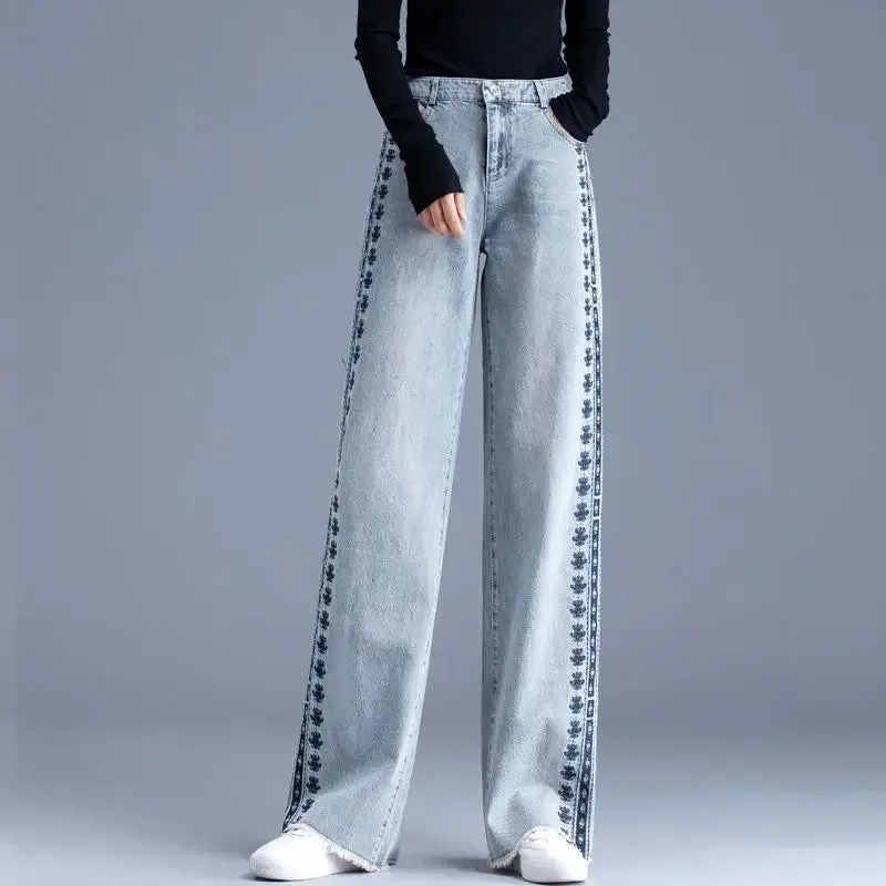 VINTAGE CUT WIDE-LEG JEANS